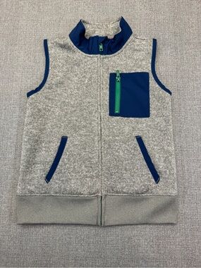 J.Crew Boys Fleece Sweater Vest